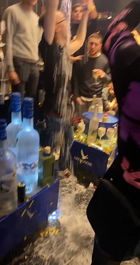 Party Vibes: Nightclub Fun with Friends and Drinks