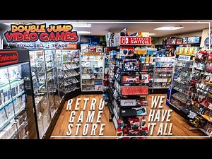 Virtual Tour of INSANE Retro Video Game Store 2023! | DJVG