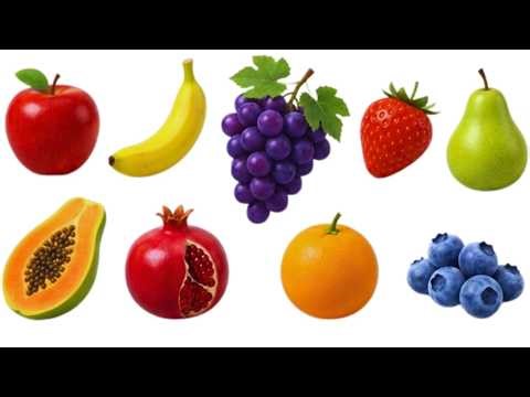Learn Names of Fruits | Best Fun Learning Video For Kids | Toddlers | KG | 3d | Fruits Song | Rhymes