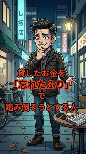 【私生活】借りた金を忘れたふりする人を黙らせる！踏み倒しを許さない大人の催促術 #心理学 #人間関係 #スカッと #借金 #論破 #術士の知恵 #shorts