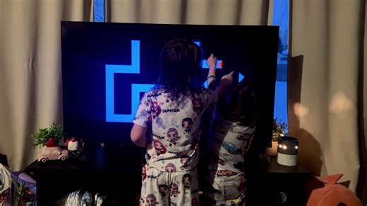 By popular request, I put on the maze jump scare video…. They weren’t impressed 😂😂