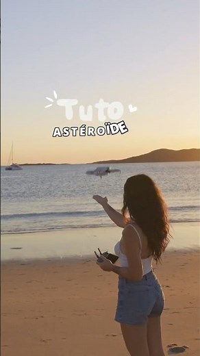 Tuto DJI Flip : Maîtrisez le mode Astéroïde🌍 | Spécial Plage