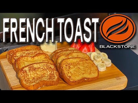 EASY BLACKSTONE GRIDDLE RECIPE - AMAZING FRENCH TOAST!
