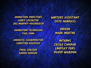 Hey Arnold Credits (CINAR STYLE FIXED)