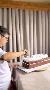 106K views · 3.2K reactions | Candy flowers  | Chocolate chiffon cake with Boiled icing 懶 . . #cakereels • #cakeph • #cakephilippines • #cakedecorating • #cakes • #cake • #cakeart • #cakedesign • #boiledicingcake • #longcake • #slabcake | Pia V | Facebook