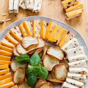 Easy Layered Cheese Appetizers