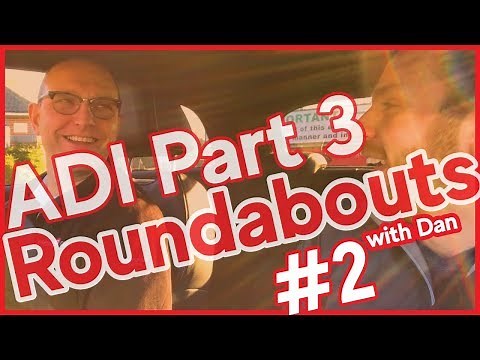 ADI Part 3 - Mock test : Roundabouts (Trainer demonstration) #2