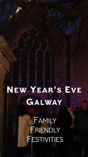 New Year's Eve in Galway City: Family Friendly Festivities ✨ Programme part of Galway City's Night-Time Economy initiative, supported by Galway City Council and Department of Culture, Communications and Sport. 🎥 Búlabosca @galwaycitycouncil #ThisIsGalway #GalwayByNight #NYEGalwayCity