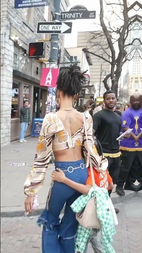 Walking through 6th street for sxsw