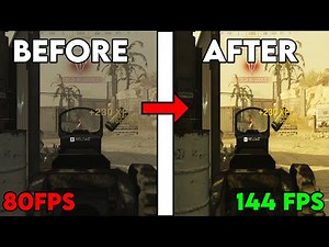 THE BEST PC Settings For COD MODERN WARFARE 2019: *BOOST FPS* in Call Of Duty MW (2021 Update) +200