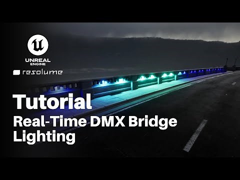 DMX Bridge Lighting Tutorial in Unreal Engine | Real-Time Previs & Project Setup