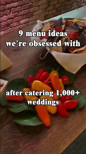 After 1,000+ weddings, these menu ideas consistently wow guests