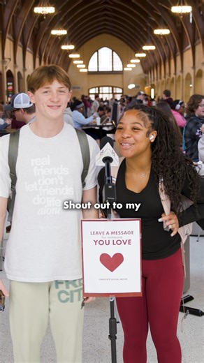 A sweet message for friends, family, and loved ones 💌 To celebrate Valentine’s Day, we asked students to give a shoutout to someone they love. Here’s what they had to say. | Mississippi State University