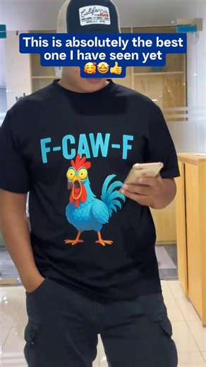 🐔🤣 F-Caw-F Crazy Chicken T-Shirt 🤣🐔 Bring the laughs with this Pattern Print 100% Cotton Tee — perfect for anyone who’s a little wild at heart. ✨ Bold & funny chicken graphic ✨ Soft, breathable cotton for everyday comfort ✨ Great for casual wear, BBQs & gag gifts 🎁 🛒 Shop Now and strut your crazy in style! #CrazyChicken #FunnyTee #FarmLifeHumor #CottonComfort #StatementShirt #CluckYeah | Urbanstee