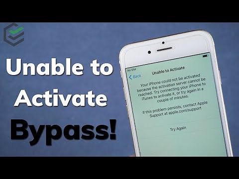[Updated!] Bypass Unable to Activate iPhone✔ 6 Fixes for iPhone Unable to Activate