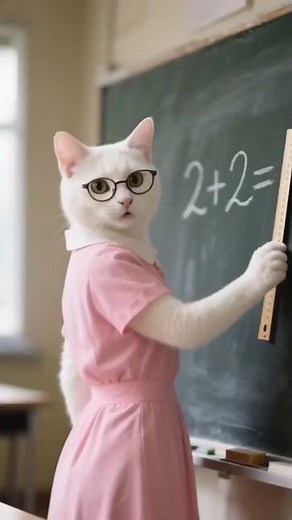 When Cats Go to School – A Cat Class Time