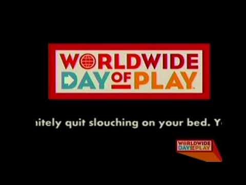 Nickelodeon worldwide day of play message (With Nick on screen bug) (September 29,2007)