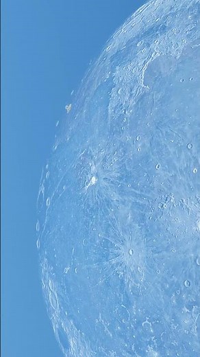 Space Rock Hits with Full Force On Moon Surface