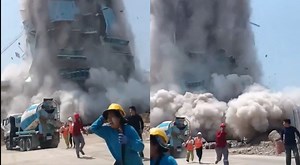 Frightening New Video Shows 33-Story High-Rise Building Collapsing In Thailand As Deadly 7.7 Magnitude Earthquake Hits Myanmar