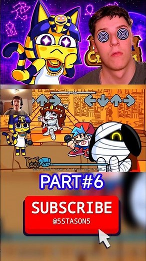 Friday Night Funkin’ VS Ankha Beat Crossing (PART 6) #shorts #fnfmod #fridaynightfunkin #stason
