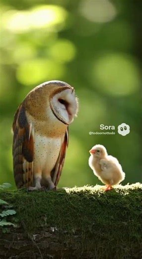 Barn Owl's Gentle Hoot Calms Hyper Baby Bird Instantly #wildlife #shorts