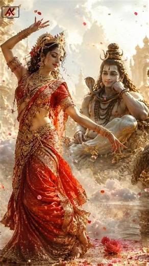 The Chemistry Of Shiva & Parvathi Is Eternal 🕉️ #sanatandharma #bhakti #shiva #shiv