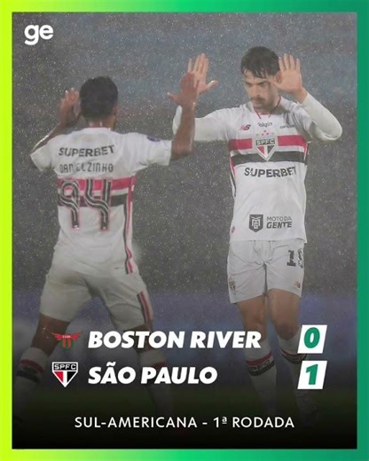 ⚽️ #Sulamericana ️2️⃣0️⃣2️⃣6️⃣ #BostonRiver #SãoPaulo #CopaSudamericana #Commebol #CopaSulamericana