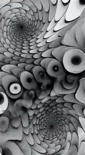 Can You Resist This Double Vortex? ⚫️⚪️#shorts #vortex #hypnotic‏