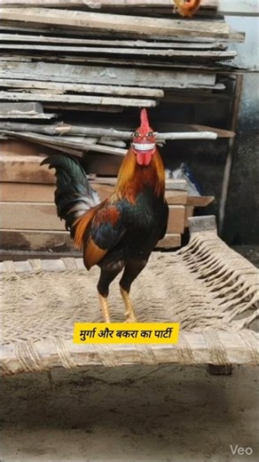 Chicken and Goat Party #funny #thetharpuns #shilpisaroja #comedy