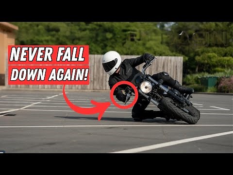 How To Turn ANY Motorcycle At A Slow Speed (Tight Turn From A Stop)