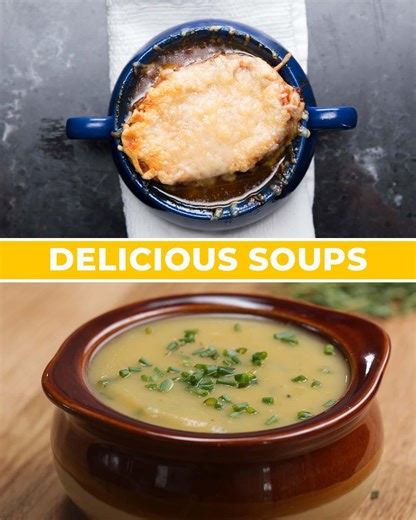 523K views · 1.7K reactions | 5 Delicious Soup Recipes! | Tasty | Facebook