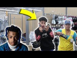 SINGING "ARMS AROUND YOU" ON THE WALMART INTERCOM! (THROWN OUT)