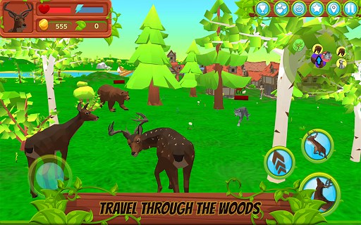 Download and Play Deer Simulator on PC (Emulator)
