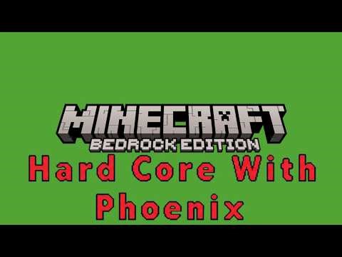 Minecraft Bedrock 100 days Hardcore with Phoenix