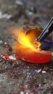 Handcrafting an 18K Gold Ring | Traditional Gold Ring Making Process