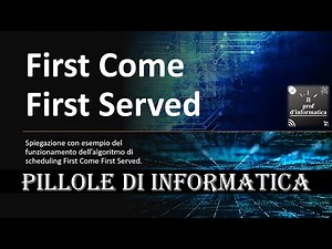 First Come First Served Scheduling Algorithm with Example Exercise.