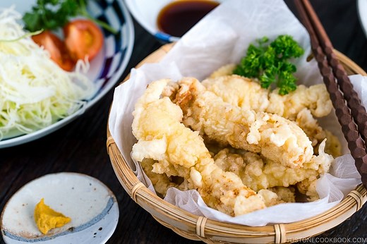 Chicken Tempura (Toriten) とり天 (Video)