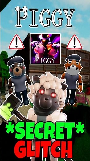 THIS *SECRET* PIGGY GLITCH IS SUPER OP.. #piggy #piggyglitch #piggysecretupdate #roblox