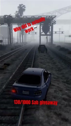 Why did this work #gtaonline #gta #trickshot #funny