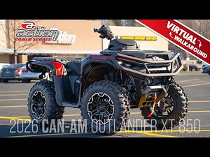 2026 Can-Am Outlander XT 850 | Virtual Walkaround