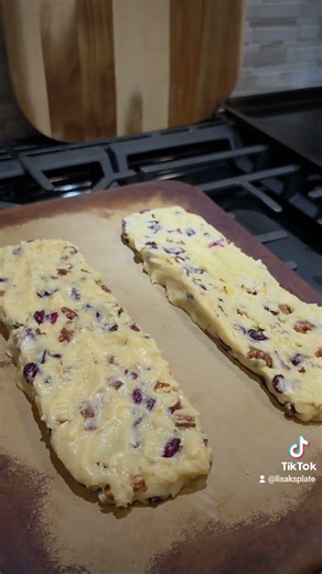 Cranberry Pecan Biscotti Made From Scratch ☕️🤎