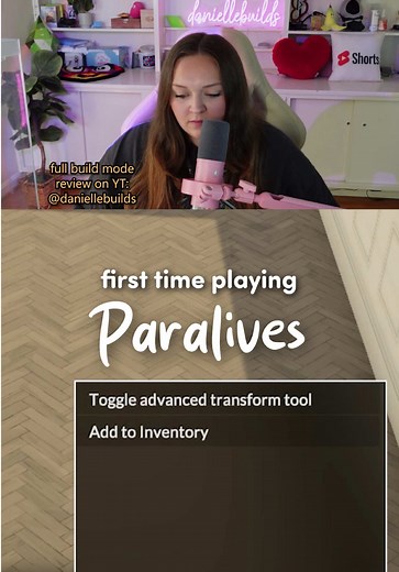 Paralives Build Mode: Advanced Transform Tool Reaction