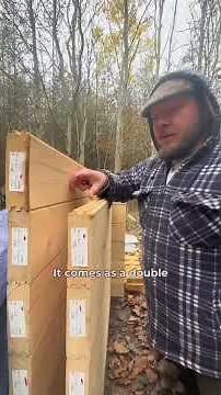 a man living in the woods #cabin #wood #offgridliving #offgridlife #homestead #vanlife