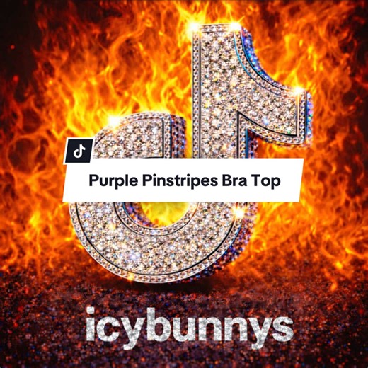 Amethyst Lilac & Royal Purple Pinstripe Crystal Bra Top so pretty and sparkly perfect for spring 💜All sizes custom design your own bra/pantie so many more styles and designs to choose from!www.icybunnys.com Free pick up and delivery services available in the Las Vegas Area! #Lilac #Amethyst #Lingerie #FYP #Rhinestones