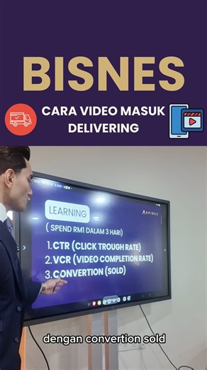 MENTOR BISNES ERA BARU on Instagram: "Founder-founder hadam video ni jom kita belajar bagaimana nak tengok video itu masuk dalam delivering gmv max, make sure korang kene tahu 3 rules ini dalam algorithm tiktok. Ada masalah apa korang cuba komen dekat bawah saya bantu."