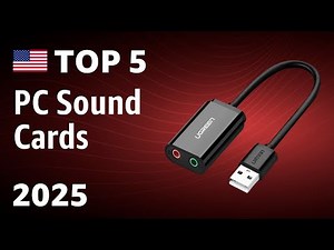 TOP—5. Best PC Sound Cards 2025