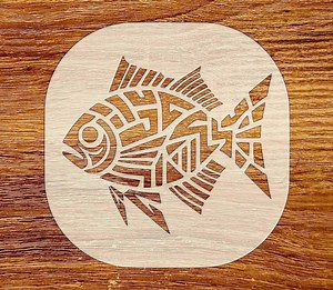 Tribal Fish Stencil, Digital Download, SVG, DXF, Stl, Png, Pdf Files - Etsy UK