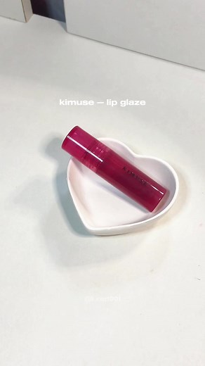 Kimuse Bare Grape Mirror Lip Glaze Review