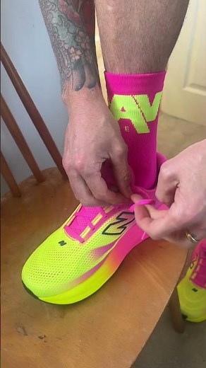Stop your ankle slipping when running by creating a runners loop, here is how you do it