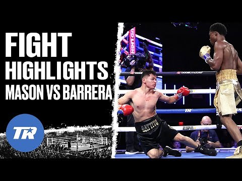 Phenom Abdullah Mason Drops Barrera 2 times before finishing him in devasting fashion | HIGHLIGHTS